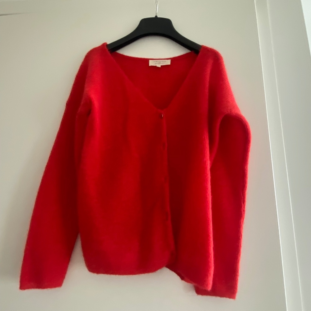 Sezane Cardigan in Red - XS